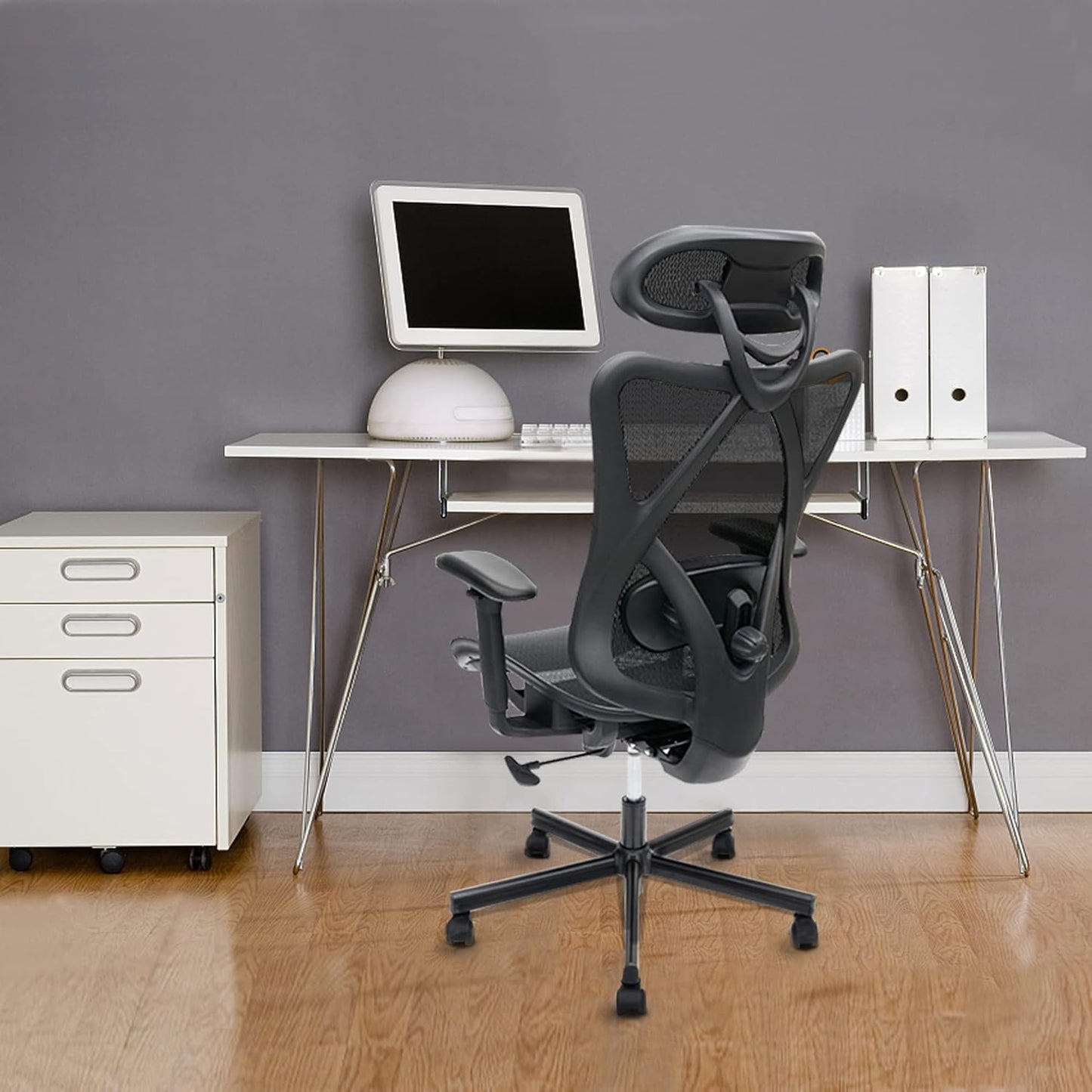 Aero-Flow Performance Desk Chair - Adjustable Lumbar & Headrest